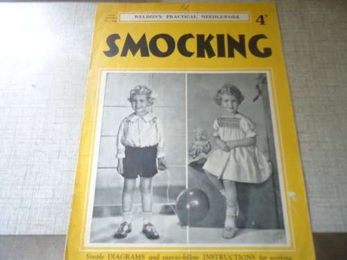 SMOCKING - WELDON'S PRACTICAL NEEDLEWORK - 16 PAGES
