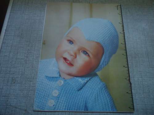 LAVENDA BABY'S KNITTING BOOK  # 866  TO FIT BABIES 6 MONTHS TO 2 YEARS  - 20  PAGES