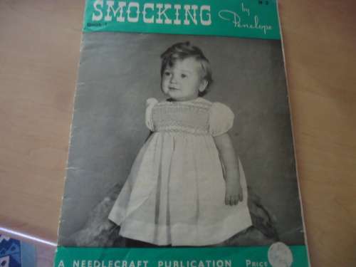 SMOCKING - BY PENELOPE -BOOK 1 - (N3) - 16 A4 PAGES