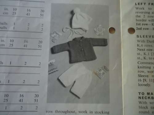 PATONS #2015 DOLLY MIXTURE - OUTDOOR OUTFIT & INDOOR SET  TO FIT DOLL 10` + 16` + 20`