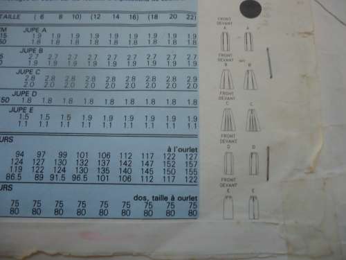 BUTTERICK PATTERN 4392 DRESS SIZE 12 + 14 + 16 COMPLETE