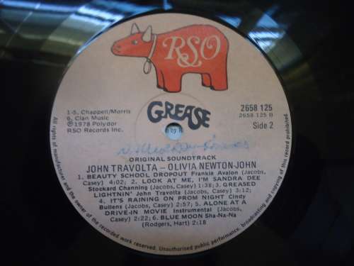 GREASE- JOHN TRAVOLTA & OLIVIA NEWTON JOHN - SOUNDTRACK - 1978 POLYDOR DOUBLE LP SET  2658 125