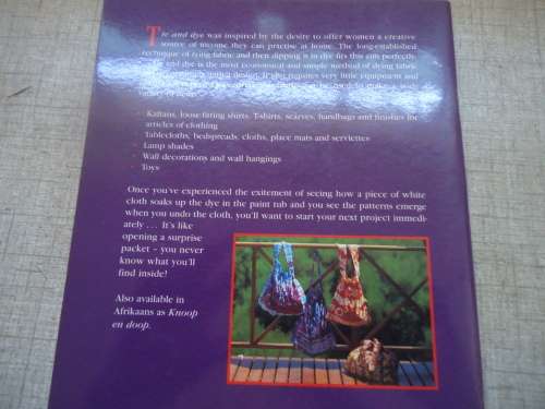 TIE & DYE BY ANN GOLDSTEIN - STEP BY STEP INSTRUCTIONS - DELOS 40 PAGES