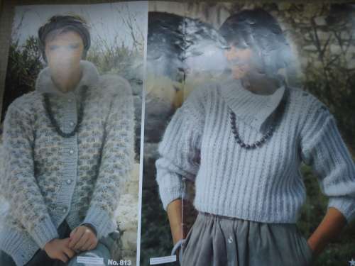 WENDY - MONET & MATISSE 2 - 14 NEW KNITTING PATTERNS - 32 A4 PAGES