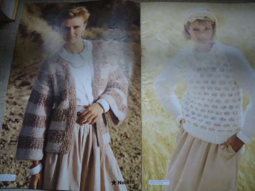 WENDY - MONET & MATISSE 2 - 14 NEW KNITTING PATTERNS - 32 A4 PAGES