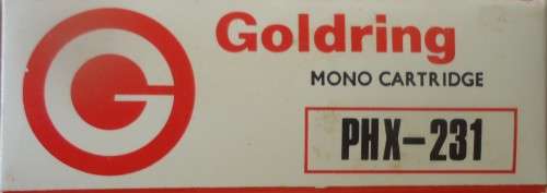 GOLDRING MONO CARTRIDGE PHX-231 RECORD PLAYER CARTRIDGE & STYLUS -MADE IN ENGLAND