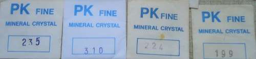WATCH REPAIRS - HUGE PARCEL OF 77 - WATCH GLASS/CRYSTALS DIFFERENT SIZES & BRANDS