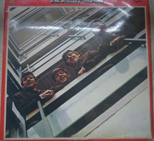THE BEATLES -1962/1966 - RED ALBUM-1964 APPLE UK VINYL DOUBLE LPS PCSP 717 WITH INNER SLEEVES