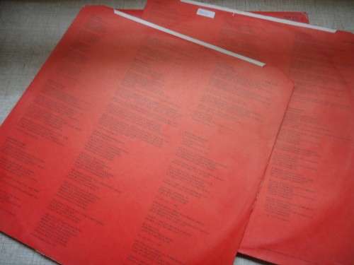 THE BEATLES -1962/1966 - RED ALBUM-1964 APPLE UK VINYL DOUBLE LPS PCSP 717 WITH INNER SLEEVES