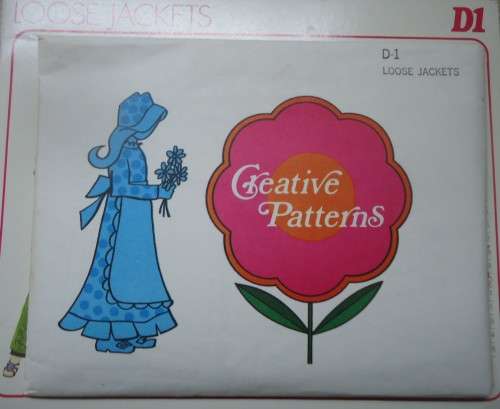 CREATIVE PATTERNS D1 LOOSE JACKETS SIZE 30 - 38" BUST & HIP 32 - 40" - COMPLETE & UNCUT