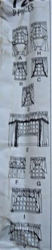 SIMPLICITY PATTERNS 7256DESIGN YOUR OWN EASY CURTAINS  COMPLETE & UNCUT