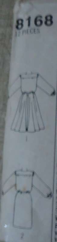 SIMPLICITY PATTERNS 8168 DRESS IN 2 LENGTHS SIZE OO12 - 18 COMPLETE