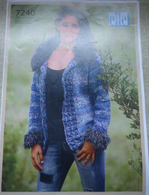 ELLE- SAPROTEX #7240 LADY`S JACKET -TO FIT 77 - 117 CM