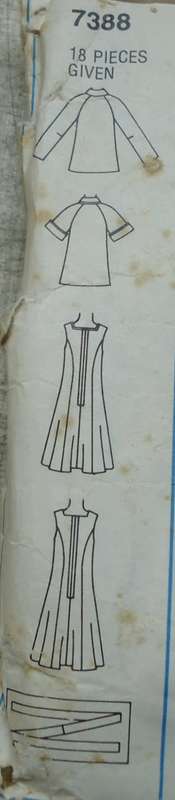 SIMPLICITY PATTERN 7388 JACKET & SUMMER DRESS SIZES 40-BUST 112 CM + 42 -BUST  117 CM COMPLETE