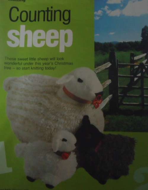 COUNTING SHEEP  - YOUR FAMILY NOVEMBER 2002- KNITTING