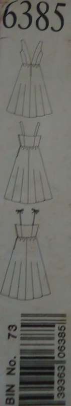 NEW LOOK PATTERNS 6385 STUNNING SUNDRESSES  SIX SIZES IN ONE 8 - 18 SEE LISTING