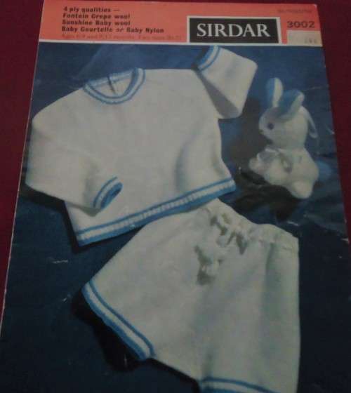 SIDAR #3002 ROMPER SET TO FIT SIZE 6 + 9 + 12 MONTHS SIZES 20 - 21`
