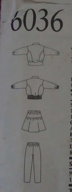 NEW LOOK PATTERNS 6036 KIDS JACKET, SKIRT & PANTS - 8 SIZES IN ONE 3 - 10 YEARS COMPLETE