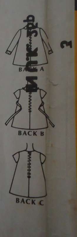 McCALL'S PATTERNS 2664 GIRLS DRESS  SIZE  3 YEARS COMPLETE