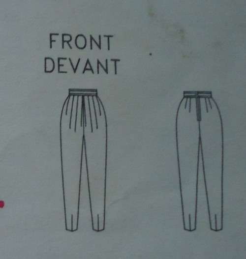BUTTERICK PATTERN 4997 PANTS SIZE 6 + 8 + 10  COMPLETE
