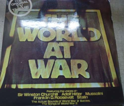 THE WORLD AT WAR - 1976 DECCA DOUBLE VINYL GATEFOLD LP SET  - DLPL 339/40