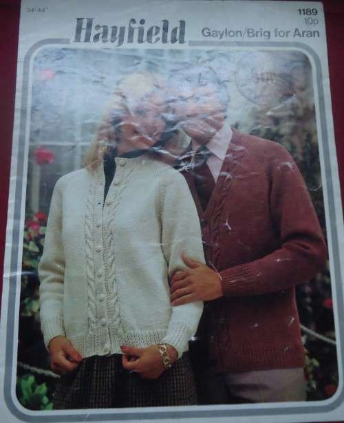 HAYFIELD #1189  CARDIGANS FOR HIM & HER TO FIT 34 - 44`