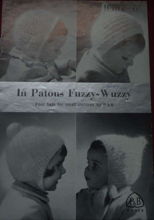 PATONS # 1087 - FOUR DESIGNS FOR GIRLS HELMTS