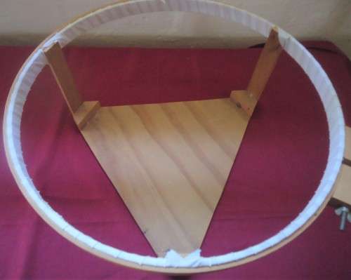 14` OR 36 CM LOOM WITH STANDING WHITE BINDING FRAME & EXPANDER WITH SCREW