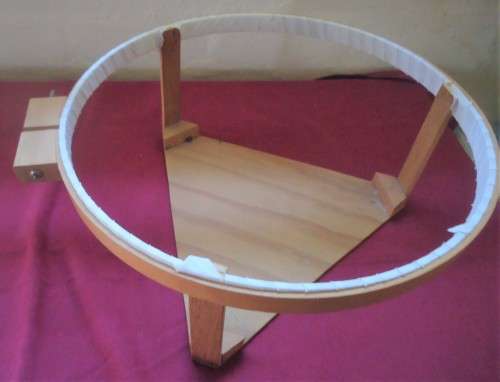 14` OR 36 CM LOOM WITH STANDING WHITE BINDING FRAME & EXPANDER WITH SCREW