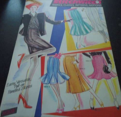 STITCHWITCH PATTERNS M202 "EASY VERSATILE PULL-ON PANELED SKIRTS"  SIZE 6 - 22