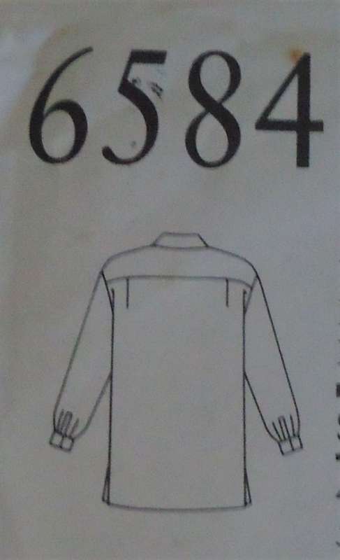 NEW LOOK PATTERNS 6584 - 7 SIZES IN ONE OVERSIZE SHIRT  SIZES 8 - 20  COMPLETE