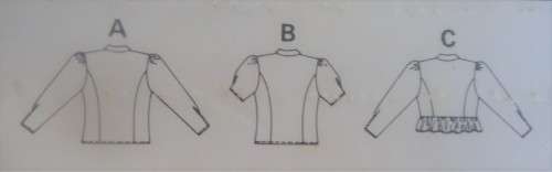 BURDA 5326 TEENS TOP & SKIRTS SIZES 10 - 16 YEARS COMPLETE