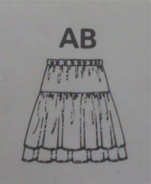 BURDA 5326 TEENS TOP & SKIRTS SIZES 10 - 16 YEARS COMPLETE