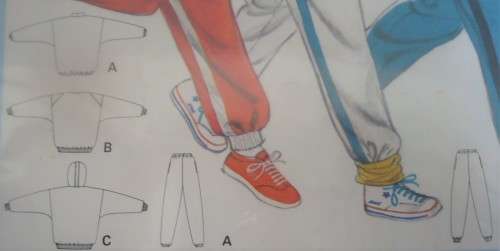 BURDA 6410  LADIES TRACKSUITS & HOODIE SIZES 8/10 - 20/40 COMPLETE