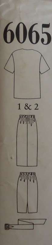 NEW LOOK PATTERNS 6065 TOP WITH POCKETS,SKIRT  SIZES 8 - 18 COMPLETE-NO SEWING INSTRUCTIONS SUPPLIED