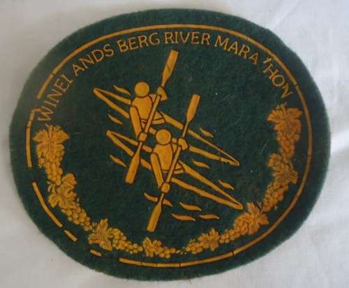 WINELANDS BERG RIVER MARATHON BADGE