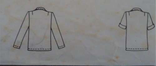 McCALL'S PATTERN 6943 BLAZER SIZE 14 BUST 36" COMPLETE