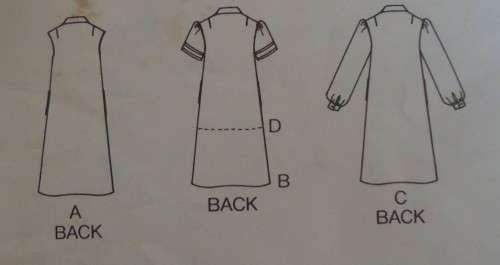 BUTTERICK PATTERN 4304 MATERNITY DRESS & TUNIC SIZE 12 COMPLETE