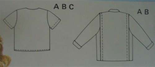 BURDA PATTERNS 6272 SKIRT-TOP-JACKET  SIZES 10 - 20 - 40 COMPLETE
