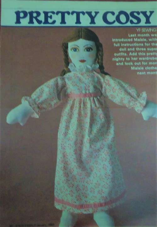 YOUR FAMILY - JANUARY 1980- PRETTY COSY - NIGHTIE TO SEW