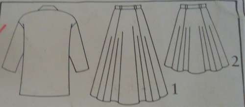 STYLE PATTERNS 2207 CO-ORDINATES - JACKET & SKIRT SIZE A  8 - 18 COMPLETE