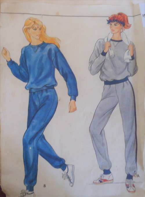 BUTTERICK PATTERN 4616 TRACKSUIT ALL SIZES 6 - 22 COMPLETE
