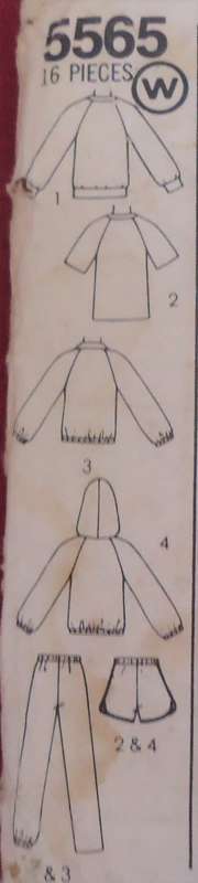SIMPLICITY PATTERNS 5565 MEN'S SHORTS - TOP SIZE 42"- 44" SEE LISTING