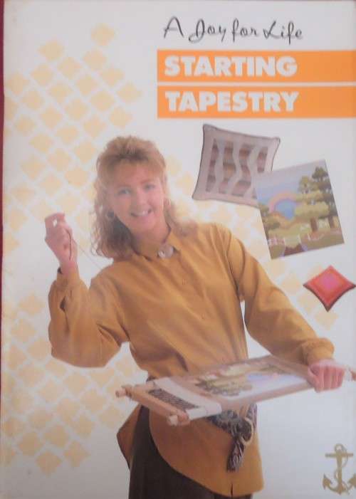 J&P COATES -STARTING TAPESTRY - 40 A5 PAGES WITH PICTURES & INSTRUCTIONS