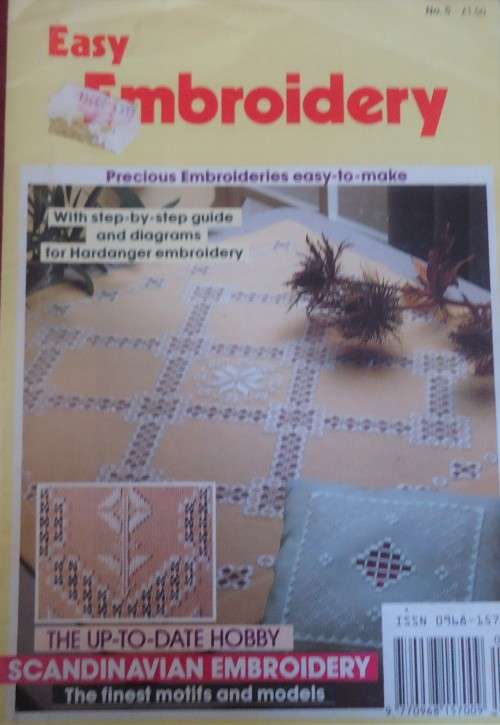 EASY EMBROIDERY - 32 PAGE A5 MAGAZINE