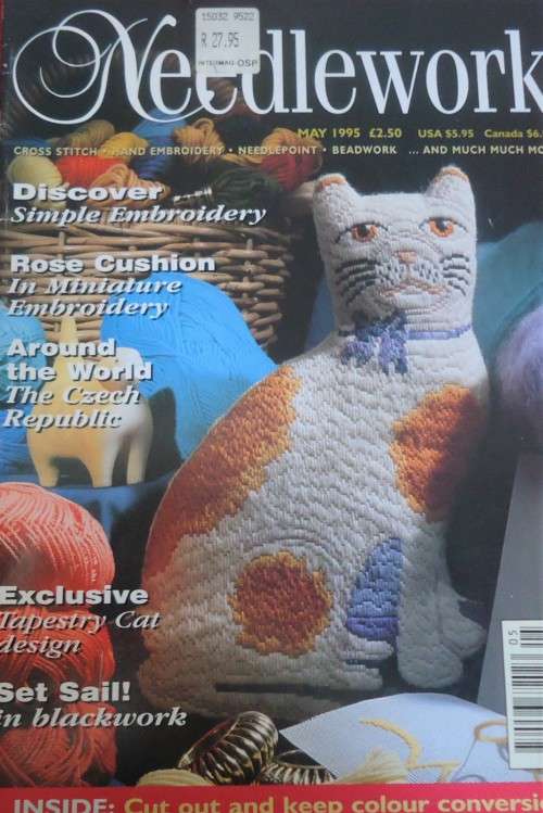 NEEDLEWORK - MAY 1995 -100  A4 INC PAGES OF PATTERNS