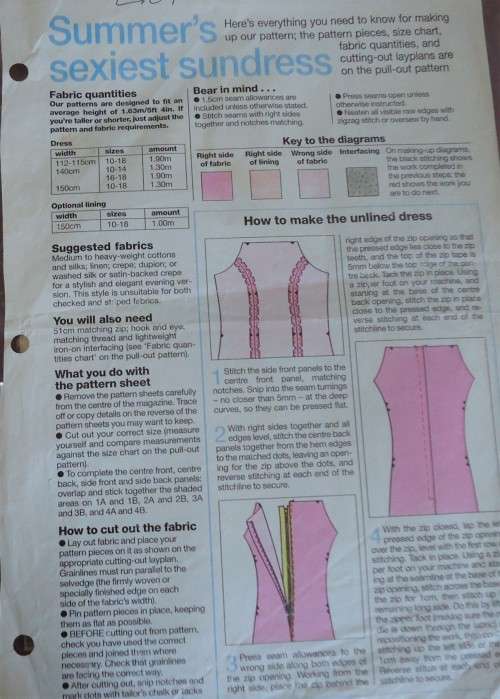 ESSENTIAL PATTERNS E109 `SUMMER`S SEXIEST SUNDRESS` SIZES 10 - 18