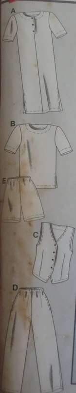 BURDA PATTERN 3994 DRESS-PANTS-SHORTS-WAISTCOAT-TOP SIZES 12-14-16-18-20-22 COMPLETE & UNCUT