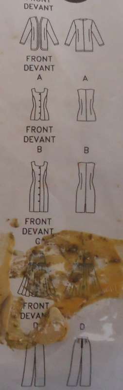 BUTTERICK  PATTERN 3321 JACKET-DRESS-TOP-SKIRT-PANTS SIZES 14-16-18 COMPLETE