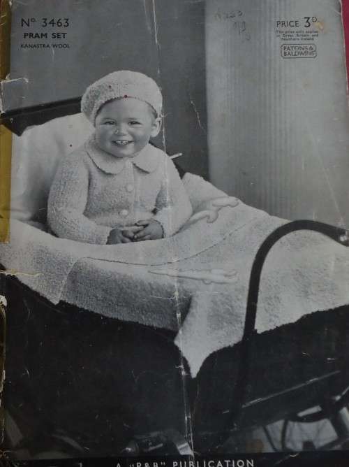 PATONS #3463  PRAM SET